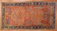 $2500-3500 925 Antique Kuba rug, approx 41 x 55 Caucasus,
