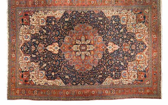 Herez carpet, approx 79 x 117 Persia, circa 1920 Est