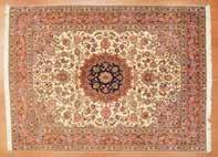 Chinese rug, approx 89 x 114 China, circa 1925 Est $1000-1500 949 Antique Nain rug,