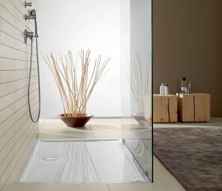 Futurion Flat Concentrating on the essentials The Futurion Flat shower trays can be stylishly adapted to suit your bathroom.
