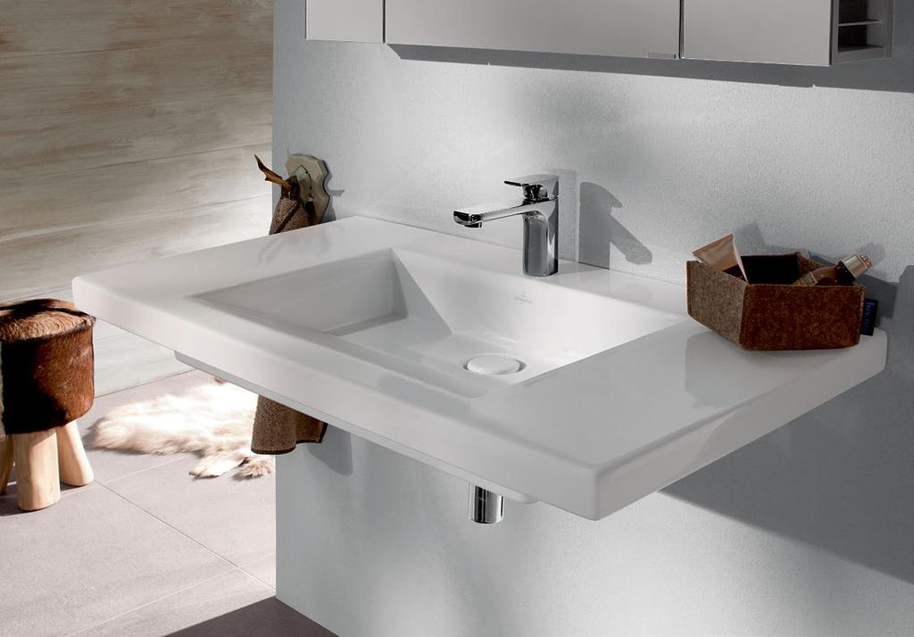 Stand-alone washbasins METRIC ART THE GEOMETRY OF AESTHETICS: a minimalist look that