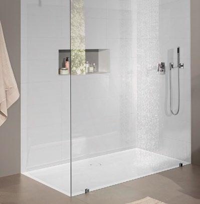 And discover the innovative Infi nity shower trays that can be
