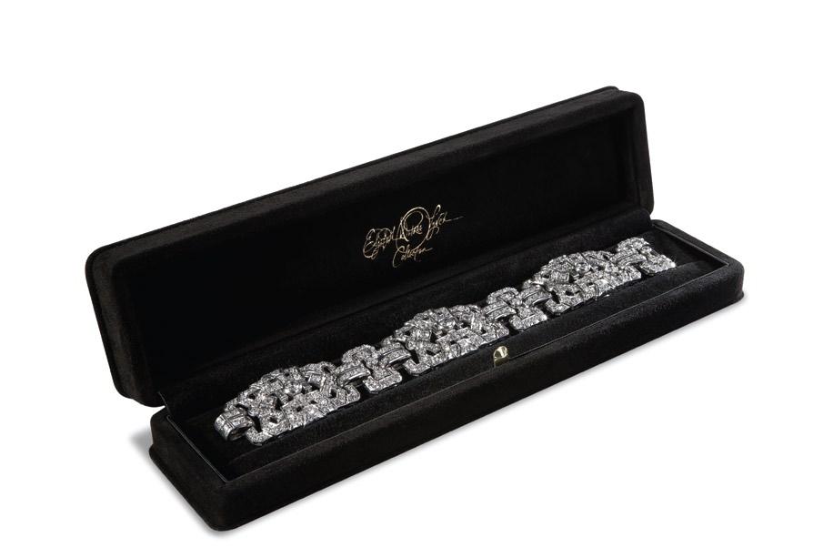 Serious Glamour Bracelet Deco Platinum and