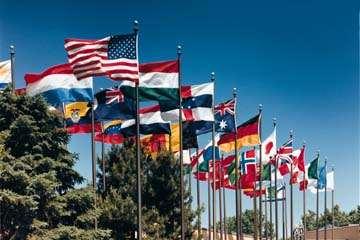 Outdoor Flag Poles Material Choice of