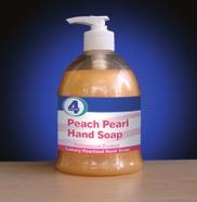 peach fragrance 2 x 5 litre 13760 Pump Soap 6 x 450ml 13761 Nationwide Pink