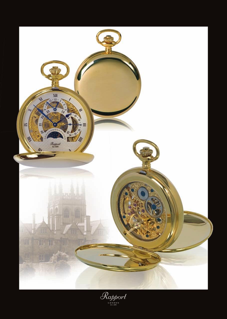 Mechanical Hunter Gold Plated PW40 PW40 - Mechanical 17 Jewel, Double opening Hunter Pocket Watch.