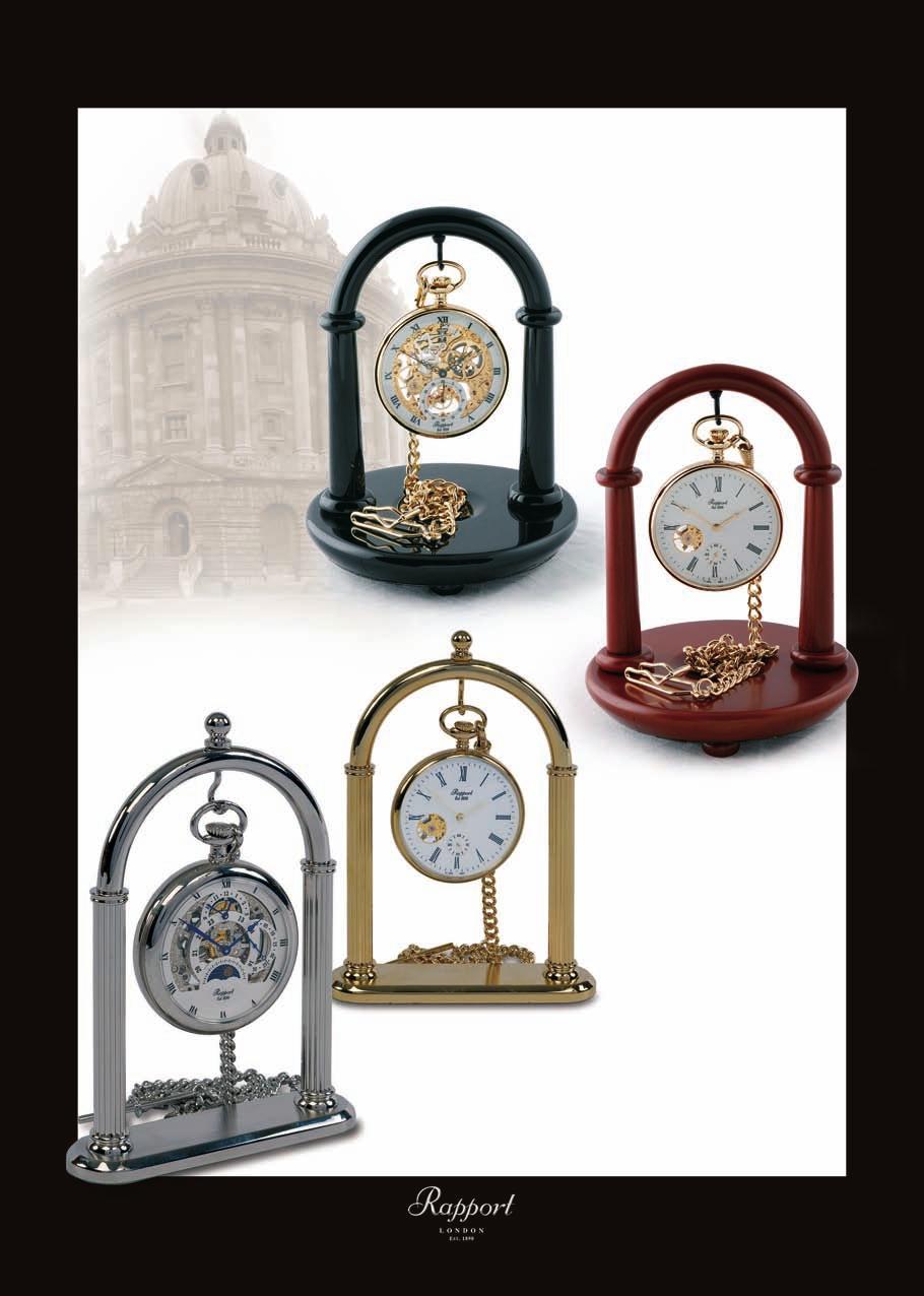 Pocket Watch Stands A Rapport Pocket Watch Stand is the ideal accessory for a treasured Pocket Watch from the Oxford Range.