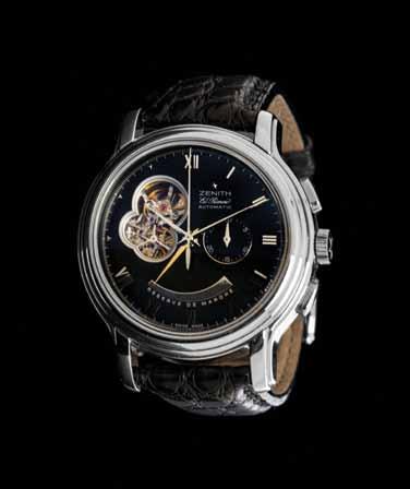 40* A Stainless Steel Automatic Chronomaster El Primero Wristwatch, Zenith, 44.
