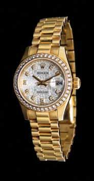 134 135 134 A 18 Karat Yellow Gold and Stainless Steel Ref. 79163 Datejust Wristwatch, Rolex, Ref. 79163, 26.
