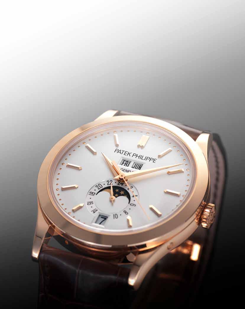 231 Patek Philippe. A fine 18ct pink gold automatic wristwatch with moonphase Ref:5396R, Case No.4505592, Movement No.