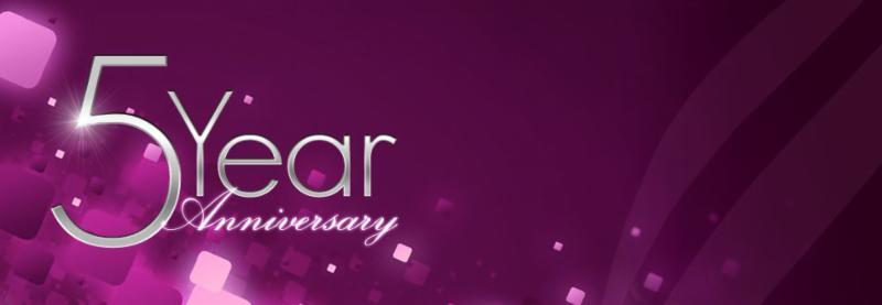 Around the Office Mary Lou's News Stay Connected A Month of Celebration and Savings This month marks 5 years of our partnership