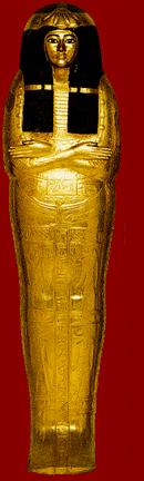 Once the mummy was finally prepared, it was time for the funeral. The mummy and its jars were transported from the embalming tent to the tomb.