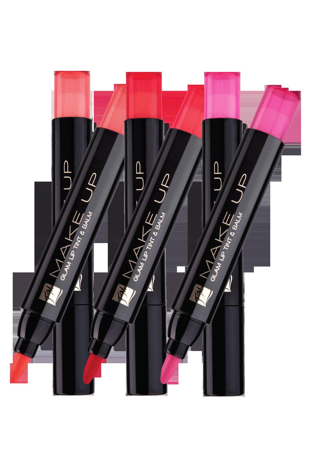 Glam lip tint and balm Is the tint and balm one product? Yes. It s a harmonious blend of a long-lasting, juicy colour, and a seductive gloss.