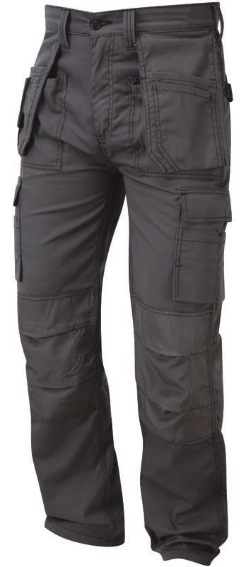 including two front, two rear and combat leg and rule pockets Part elasticated waistband for