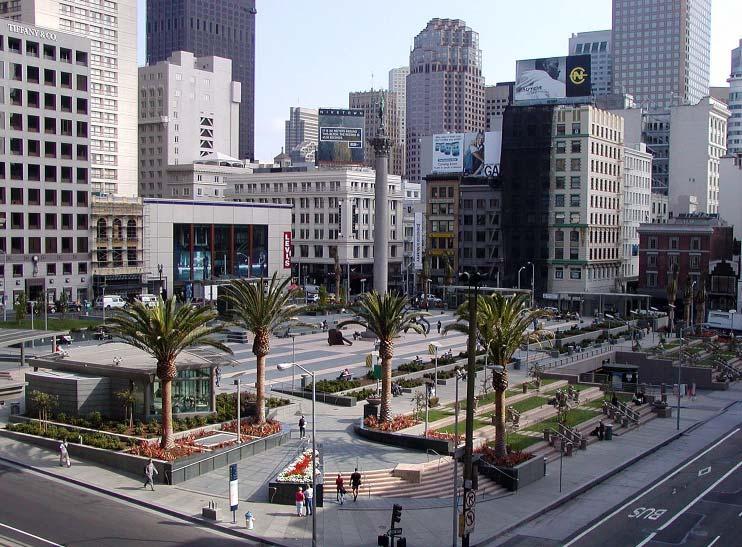 GRANT LISTING INFORMATION UNION SQUARE RETAIL DISTRICT IS THE 2ND LARGEST URBAN RETAIL AREA San Francisco is the most popular leisure destination and business epicenter in the world.