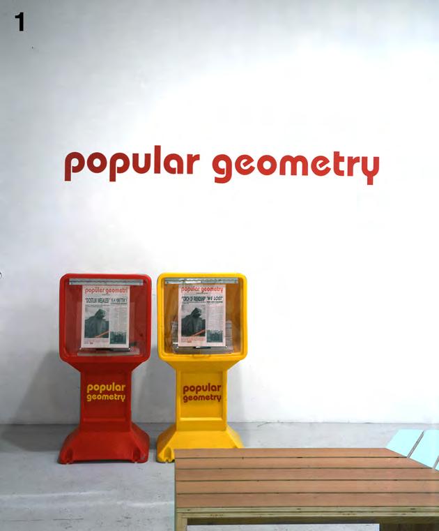 Popular Geometry Tabloid Newspaper