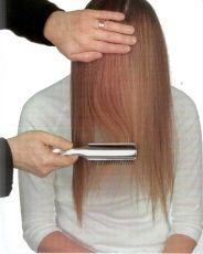 outer layers of hair to