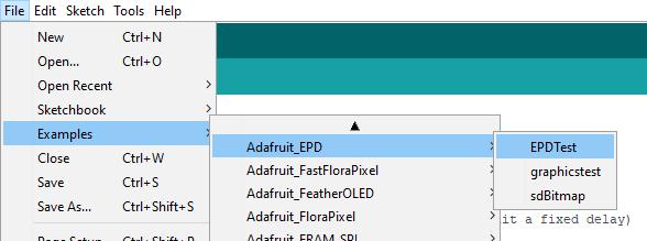 (https://adafru.it/brk). It is available from the Arduino library manager so we recommend using that. From the IDE open up the library manager.