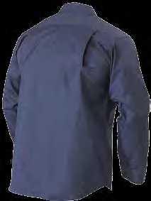 chest pockets Left chest pocket with pen division 2 piece structured collar 2 button adjustable full gusset sleeve cuff