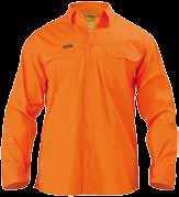 flaps Left pocket with pen division 2  structured collar 100% Cotton Preshrunk Drill 190gsm S - 6XL Orange