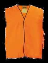 high-visibility protection Vertical  movement Lightweight material 100% Polyester 125gsm S - 6XL Yellow (BF51), Orange (BF61) 58 www.