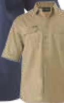 placket 2 cargo chest pockets with button down flaps Left chest pocket with pen division