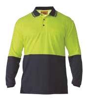 SHIRT BK6234 Moisture wicking technology Dual layered fabric with cotton against the skin Contrast coloured