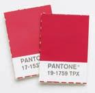 integration of the PANTONE FASHION+HOME color palette into your design