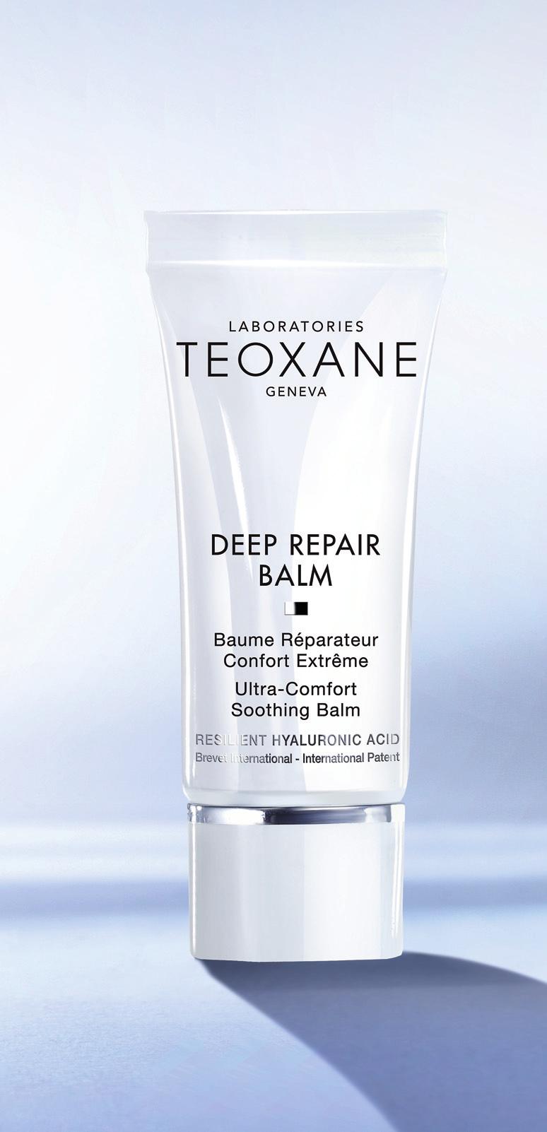 DEEP REPAIR BALM - 30ml ULTRA-COMFORT SOOTHING BALM TARGETED SKINCARE RHA provides specific hydration Arnica extract with soothing and anti-inflammatory properties Neutrazen promotes skin