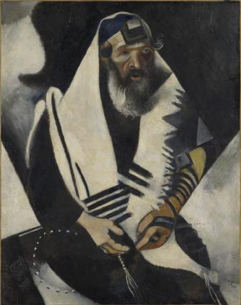 Jew in Black and White (Le juif en noir et blanc), 1914 Oil on cardboard mounted on canvas 101 x 80 cm Im Obersteg Collection,