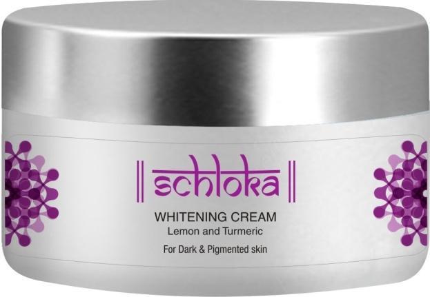 SCHLOKA WHITENING CREAM CODE-SC 0017 BENEFITS Helps reduce melanin production Also reduce blemishes, discoloration and dark spots Provides even