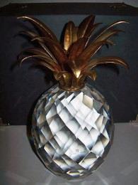 Pineapple, Giant Gold Swarovski code 010116/7507 260