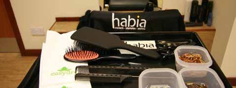 Habia Outcome 2: Be able to provide a dressing hair service (continued) use brush, creates less volume, ideal for long hair, less damaging to hair.