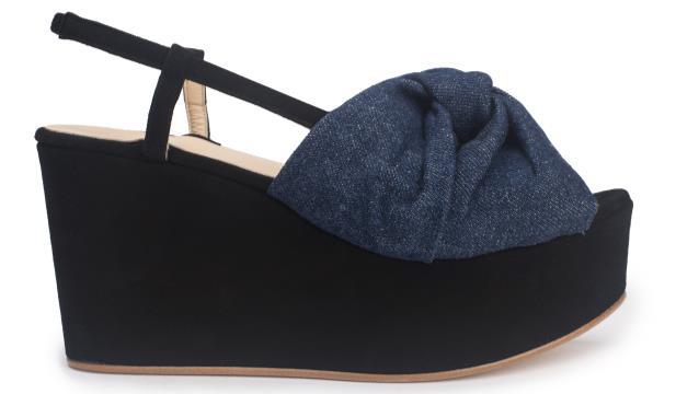 MARLON Wedge heels sandals made in Spain Heel 10cm Demander prix à jazmin Suede Black Wholesale Price: 39 Suggested Retail
