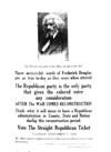 PREVIOUS NEXT NEW SEARCH The African-American Experience in Ohio, 1850-1920 #6 Republican Campaign [advertisement-frederick Douglas] [from newspaper] SOURCE Dayton Forum 06, no.