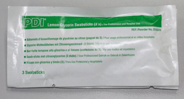 Oral Swabstick The Hygea Lemon Glycerin Swabsticks 3 s provide oral lubrication and stimulates saliva.