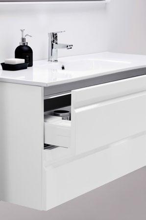 Refer to each product in the product list for exact light colour measure. MATCH your chosen basin unit with a wide variety of washbasins or countertop solutions.