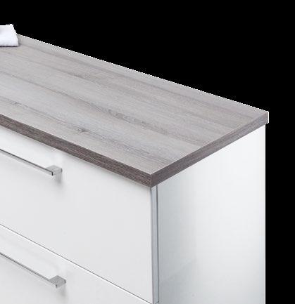 ADD undertop cabinets WITH worktops for extra storage in drawers.