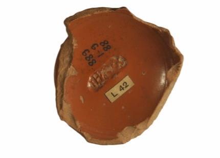 The majority of the sherds fall within the period of 20 BC until AD 100.