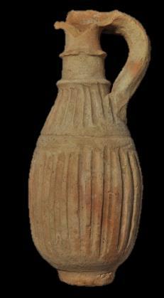 4.4 Byzantine-Egyptian utility wares Thomas, Ptolemaic, Roman and Byzantine pottery Figure 76 Abu Mina marl jug, dated AD 400 650, 18.3cm height. Mercer Art Gallery, Harrogate, HARGM10054.