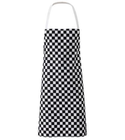 The classic chef s apron. Cut long to offer maximum coverage.