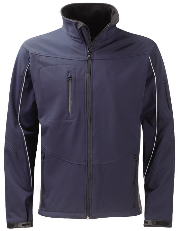 Fleece lined stand collar, full length zip fastening Two zip Side pockets.