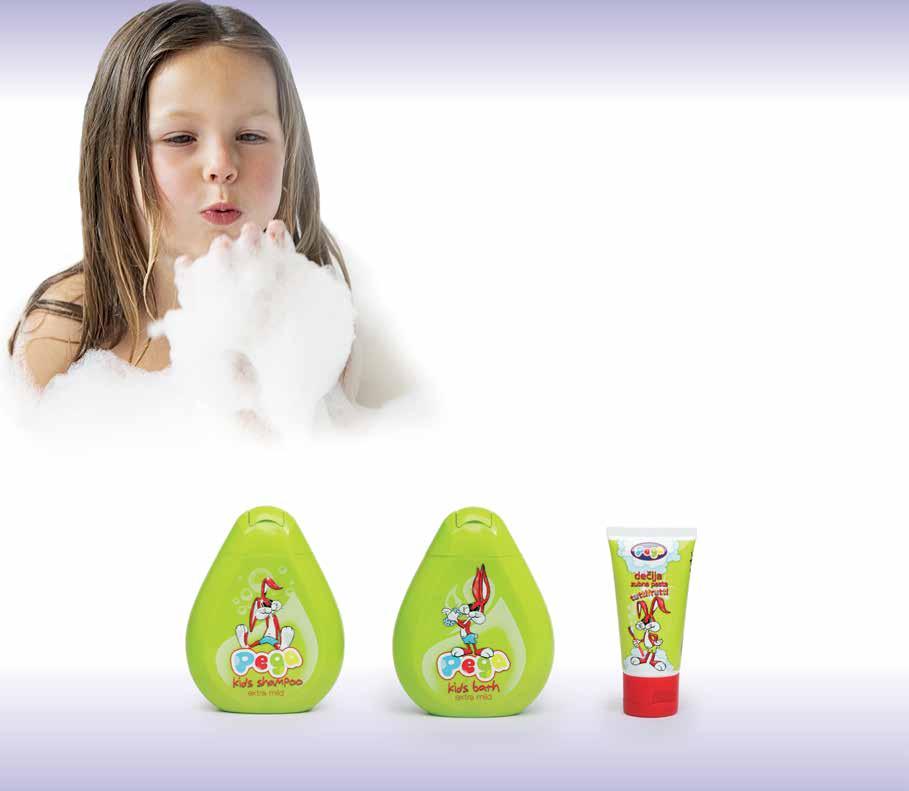 Children care New ultra mild shampoo and bath clean your child skin