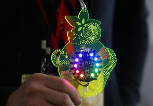 Con Badge with Circuit Playground Express Created by