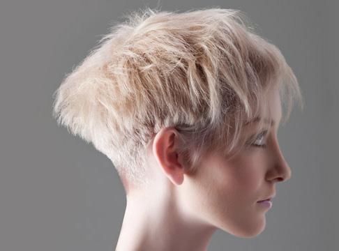 Overview This short concave shape incorporates steep graduation, scissor and clipper-over-comb and an inward curve in the parting and crown.
