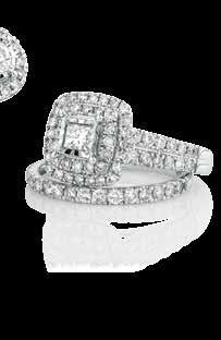 NOW 3999 1½ carat diamond bridal set. 14kt gold 13675141^ j.