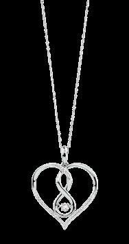 Heart pendant 69 11572671 y. Diamond pendant, 10kt gold, available in 0.