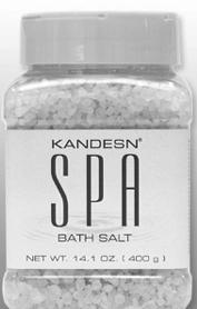 effects. The primary ingredient is Dead Sea Salt.