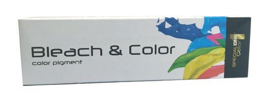 USAGE & DIRECTIONS BLEACH&COLOR COLOR PIGMENT Bleach & Color lifts and deposits color on natural and/or colored hair in one step.