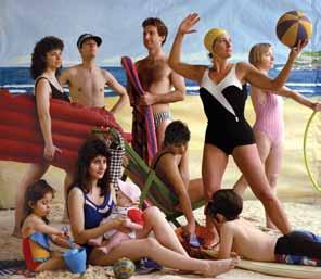 The Beach Inspectors, from the series Bondi: Playground of the Pacific, 1989, printed 2015,